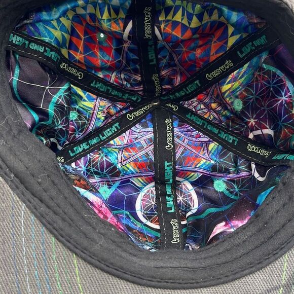 GRASSROOTS CALIFORNIA Hat Men's Large Black 420 Limited Edition Love and Light - Picture 11 of 12